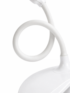 Лупа настольная с подсветкой на гибкой ноге с прищепкой 2 в 1 Орбита OT-INL51